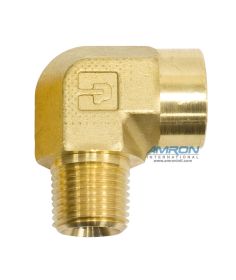 Parker CD Female Street Elbow 1/2 inch NPT Brass CD-B-1/2