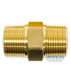 Parker Pipe Nipple 3/4 inch NPT - Brass FF-B-3/4