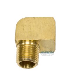 Parker Street Elbow 90 Degree 1/2 inch NPT - Brass 2202P-8-8