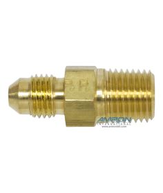Parker Triple-Lok® FTX Male Connector 1/4 in JIC 1/4-18 in NPT Brass PARKER-FTX-B-4-4