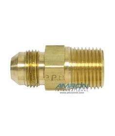 Parker Triple-Lok® FTX Male Connector 1/2 in. JIC and 1/2-14 NPT - Brass PARKER-FTX-B-8-8