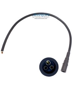 RMG-3-FS In-Line Rubber Molded Connector 3 Socket Female