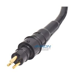 RMG-3-MP In-Line Rubber Molded Connector 3 Pin Male