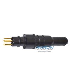 Rubber Molded Dummy Connector - 6 Pin Male - High Pressure RMG-6-MPD-HP