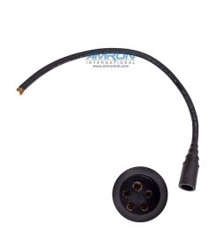 RMK-5-FS In-Line Rubber Molded Connector 5 Socket Female
