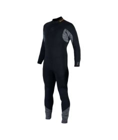 Aqua Lung AquaFlex Men's Dive Wetsuit 7 MM in Black / Chine Grey, SU8770113