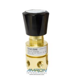Tescom 44-5213-243V Pressure Reducing Regulator Brass, 1/4 FNPT, Inlet 3500 PSIG, Outlet 2-250 PSIG, Cv 0.15, Venting