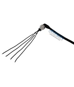 41R0X Crouse-Hinds Right Angle Penetrator with Stainless Steel Body & LP Side 12 in. (41R04)