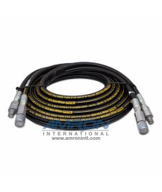 Stanley Tools 25 ft. 1/2 in. Hydraulic Twinned Hose with Couplers – 58633