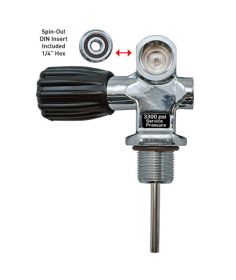Thermo Tank Pro Valve with Standard Yoke / Din Adapter