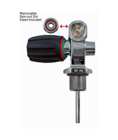 Tank Pro Valve with Safety Wheel VX200-33N-VI