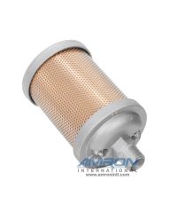Allied Witan EP Type Muffler - M05  1/2 Inch NPT  CRS Plated