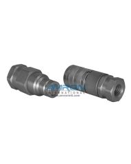 Stanley 03971 Coupler Set for BR87 CO23 Hydraulic Underwater Tools - 3/8 in. NPT