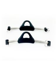 Poseidon 0750-01X Stainless Strap & Clip Kit for Trident Fin