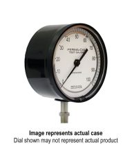 Perma-Cal 4.5 In. Precision Test Gauge 0.25% Accuracy, No Flange, High Pressure, Black Case