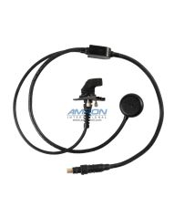Amron Bone Conducting Earphone & Microphone Assembly w/ 4-Pin WP Connector Complete - Version A Wiring