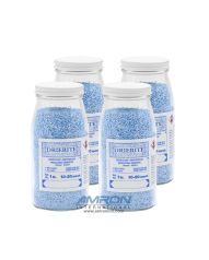 Drierite® Desiccants Indicating 10-20 Mesh - 1 lb Glass Bottle (4 Bottles Per Carton)