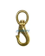 Swivel Eye Boat Snap Size 2 - Brass 139132-1