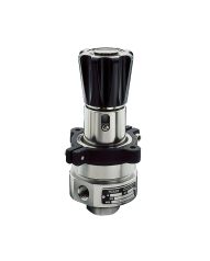 TESCOM 26-1612-24-453 Pressure Reducing Regulator Brass, Inlet 5000 PSIG, Outlet 0-250 PSIG, 1/4 In. NPTF, CV 0.08