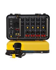 Amron 2840A-11 Four-Diver Portable Communicator with Outdoor AC Power Module and Intl. Locking Power Cord
