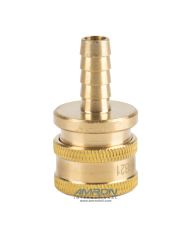 Dixon 3ES3-B SOCKET 3/8IN X 3/8IN BARB; BRASS
