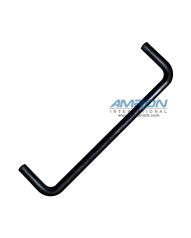 Handle Round 5/16 inch Black Anodize Aluminum for AMCOM III 2830R-08 Rack Mount Communicator 320-0093-01