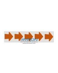 Kirby Morgan 1 in. Orange Arrows 420-125