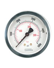 Kirby Morgan High Pressure Gauge 0-5000 PSI 440-150