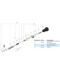 Kirby Morgan 455 Regulator Main Tube Assembly