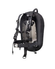 Zeagle 519-BPC Stainless Steel Backplate with Harness, 30 lb. Donut with Inflator, RE Valve, Black