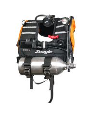 Zeagle Code 3 Rescue Vest w/Inflator Hose and RE