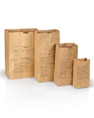 Forensics Source Printed Paper Bags, Style 4, 100-Pack