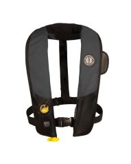 Mustang Survival Inflatable PFD with HIT (Auto Hydrostatic) - Black/Carbon - Adult Universal