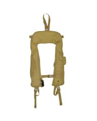 Mustang Survival Compact Tactical Life Preserver with HIT (Auto Hydrostatic) for Body Armor Users - Coyote Tan - Adult Universal