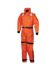 Mustang Survival Deluxe Anti-Exposure Coverall Work Suit - Orange