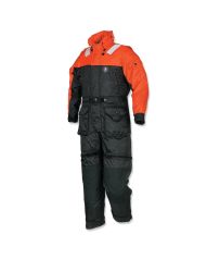 Mustang Survival Deluxe Anti-Exposure Coverall Work Suit - Orange/Black