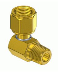 Male NPT to Female Swivel Oxygen
