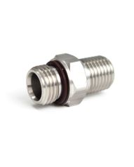 XS SCUBA Stainless Adapter 1/4 in. NPT Male to 9/16 in. -18 Male