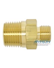 AF-1062 Male NPT to Male Oxygen - 9/16-18RH to 1/2 in. MNPT