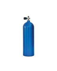 Thunderbird Cylinders - 63 Cubic Feet Aluminum Tank with Standard Thermo K-Valve - Blue AL63BU
