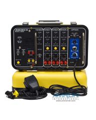 AMCOM III Three-Diver Portable Communicator with DSP3 Helium Speech Unscrambler 2830A-02 REFERENCE ONLY