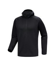 Arc'teryx Delta AR 1/2 Zip Hoody in Black, X000006194