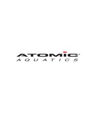 Atomic Aquatics ATOMIC FRAMELESS DIVE MASK BLK/BLK; SZ REGULAR