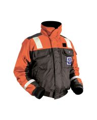 Mustang Survival Classic Flotation Bomber Jacket USCG Auxiliary - Orange/Black