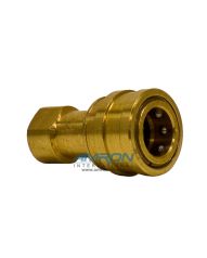 Hansen 3-HK 3/8 in. FNPT in Brass - B3-H21-SL