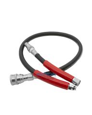 Amron Bailout Whip 37 in. Stainless Steel Quick Disconnect w/o Locking Sleeve