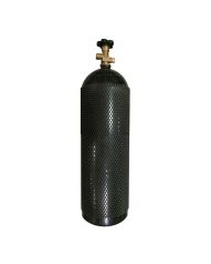 BOC-N045 Oxygen Cylinder, aluminum, 45 cu ft. 2215 PSI for Backpacked Torches