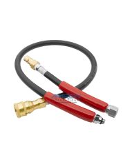 Amron Bailout Whip - 37 in. Brass Quick Disconnect w/Locking Sleeve