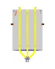 Carter Lift Bag Open Bottom Lift Bag 12,000 Lb. Lift Capacity CB-12000