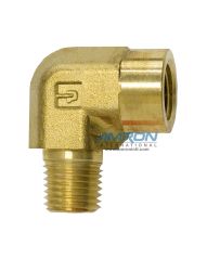 Parker CD Female Street Elbow 1/4 inch NPT Brass CD-B-1/4